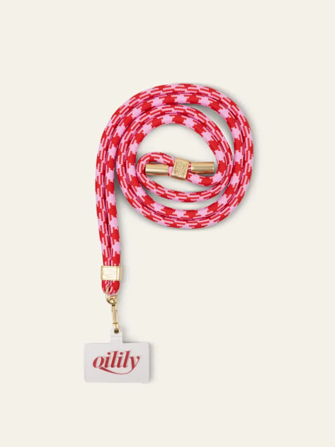 Aileen Phone Cord in Blau