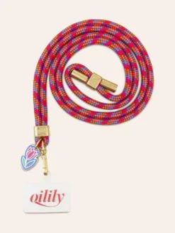 Aileen Phone Cord in Rosa