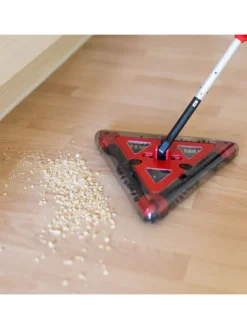 Akkubesen in Rot - (B)34 x (H)115 cm