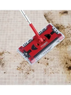 Akku-Besen Swivel Sweeper G2 - kabellos und wiederaufladbar - rot