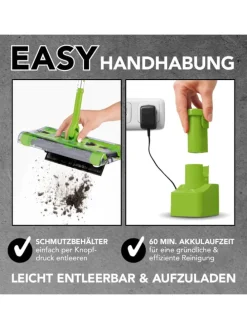 Akku-Besen Swivel Sweeper G2 - kabellos und wiederaufladbar