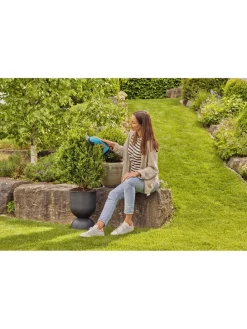 Akku-Gras- und Strauchschere 