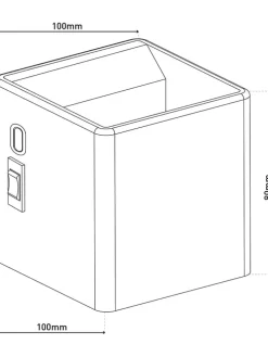 Akku-LED-Wandleuchte 