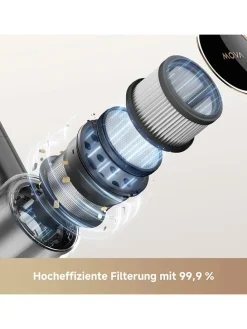 Akku-Staubsauger ''S5'' in Schwarz/ Gold