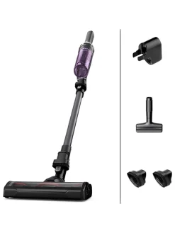 Akku-Staubsauger "X-Nano Essential" in Silber/ Lila