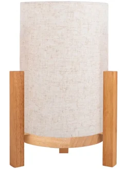 Akku-Tischleuchte "Madita" in Beige - EEK E (A bis G)