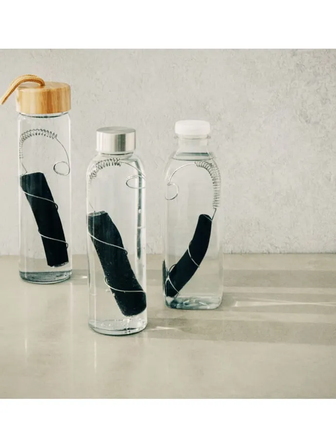 Aktivkohlefilter in Schwarz - (L)12 cm