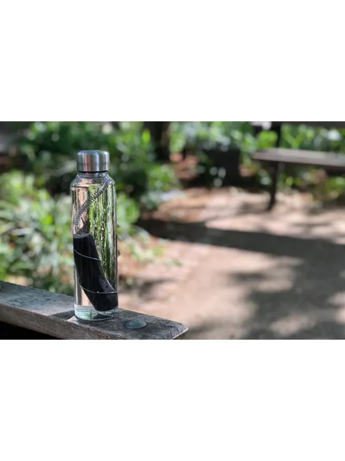 Aktivkohlefilter in Schwarz - (L)12 cm