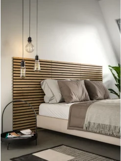 Akustikpaneel 3er Set (B/H/T: 40x80x2 cm) in anthrazit und Eiche Nachbildung