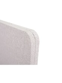 Akustik-Tischtrennwand G75, 60x65cm grau