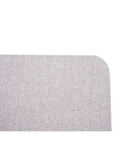 Akustik-Tischtrennwand G75, 60x120cm grau