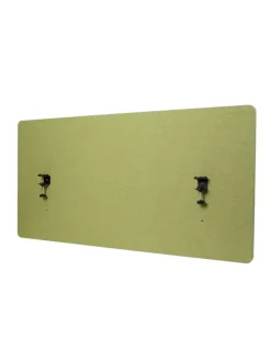 Akustik-Tischtrennwand G75, 60x120cm grün