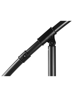 Ampelschirm in Schwarz - (H)250 cm