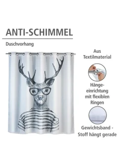 Anti-Schimmel-Duschvorhang 