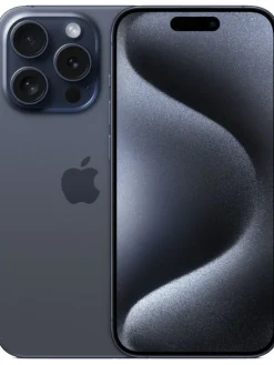 Apple iPhone 15 Pro 128GB refurbished in Titan Blau