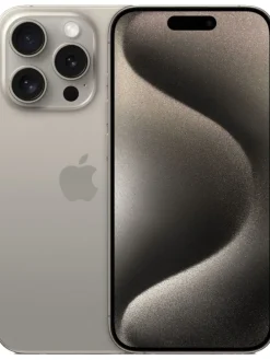 Apple iPhone 15 Pro 256GB refurbished in Titan Natur