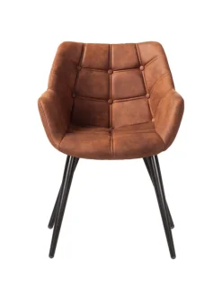 Armlehnenstuhl Lamppi II in Cognac