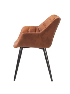 Armlehnenstuhl Lamppi II in Cognac