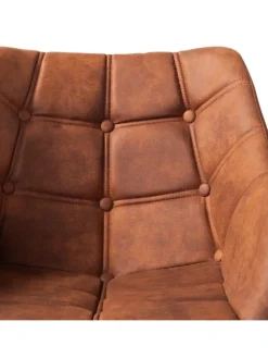 Armlehnenstuhl Lamppi II in Cognac