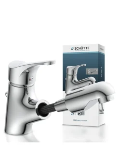 ATTICA Waschtischarmatur, Chrom, mit herausziehbarer Haarbrause