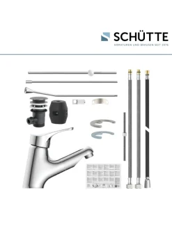 ATTICA Waschtischarmatur, Chrom, mit herausziehbarer Haarbrause