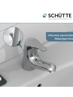 ATTICA Waschtischarmatur, Chrom, mit herausziehbarer Haarbrause