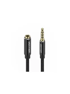 Audio Kabel TRRS 3,5 mm Stecker auf 3,5 mm Buchse 1 Meter