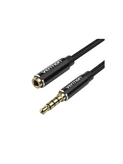 Audio Kabel TRRS 3,5 mm Stecker auf 3,5 mm Buchse 1 Meter