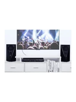 Audiokabel 2xCinch-Stecker auf 2xCinch-Stecker 2m (schwarz)