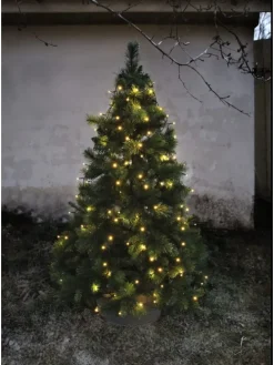 Außen Lichterkette Marten in Schwarz