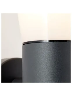 Außenleuchte "Cliffi" in Anthrazit - (B)15 x (H)20 x (T)16 cm