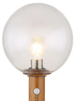 Außenleuchte in Hellbraun - (H)50 x Ø 25 cm