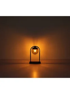 Außenleuchte in Schwarz - (H)100 x Ø 32 cm