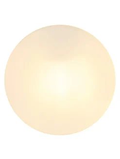 Außenleuchte in Schwarz/ Weiß - Ø 18,4 cm