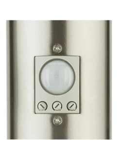 Außenleuchte in Silber - (H)60 x Ø 13 cm