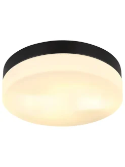 Außenleuchte "Vranos" in Schwarz - Ø 24 cm