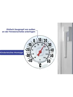 Außenthermometer - Ø 18 cm