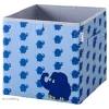 Aufbewahrungsbox "Maus" in Blau - (B)30 x (H)30 x (T)30 cm