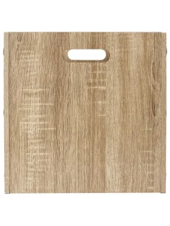 Aufbewahrungskiste in Natur - (B)30 x (H)30 x (T)30 cm