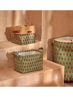 Aufbewahrungskorb in Bunt - (B)22 x (H)18 cm