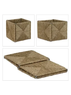 Aufbewahrungskorb in Natur