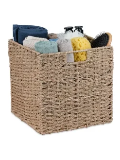 Aufbewahrungskorb in Natur - 30 x 30 x 30 cm