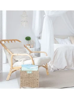 Aufbewahrungskorb in Natur - 30 x 30 x 30 cm