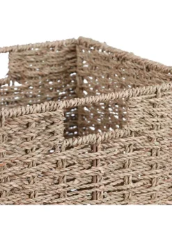 Aufbewahrungskorb in Natur - 30 x 30 x 30 cm
