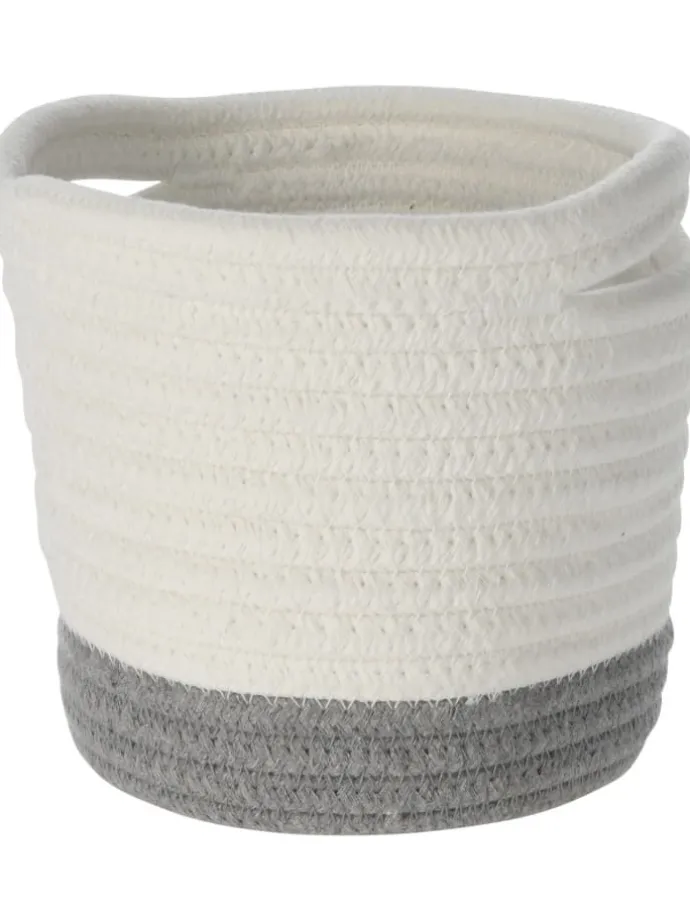 Aufbewahrungskorb in weiß