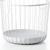 Aufbewahrungskorb "Inu" in Hellgrau - (H)41 x Ø 40,6 cm