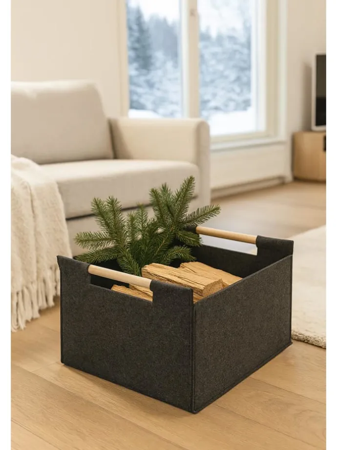 Aufbewahrungskorb LOGCARRYALL31 in Grau