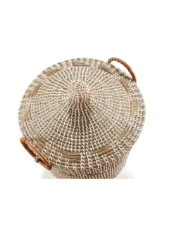 Aufbewahrungskorb WOMAWHITE in Beige