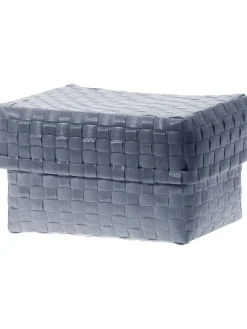 Aufbewahrungsschachtel in Anthrazit - (B)19 x (H)12 x (T)14 cm