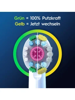 Aufsteckbürsten "Pro 3D White" in Weiß (12er-Pack) - Box
